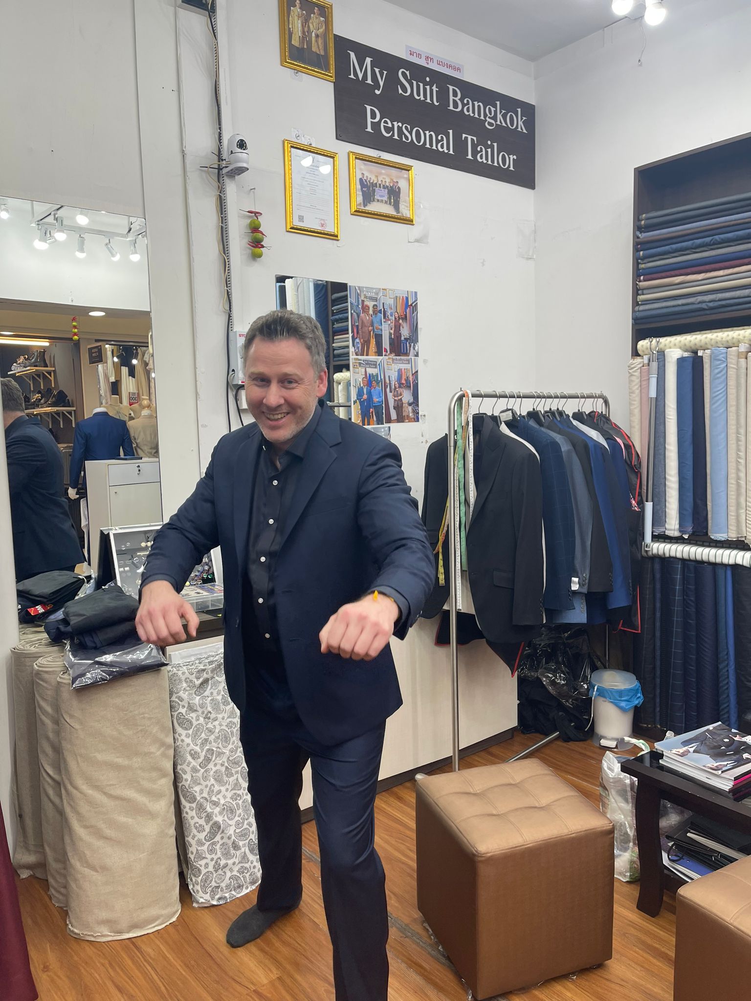 Final fitting My Suit Bangkok